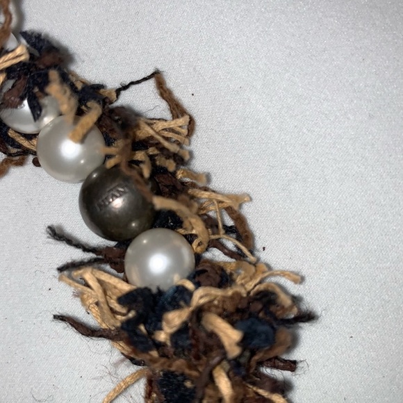 Lanvin Tweed Pearl Necklace - Picture 7 of 7